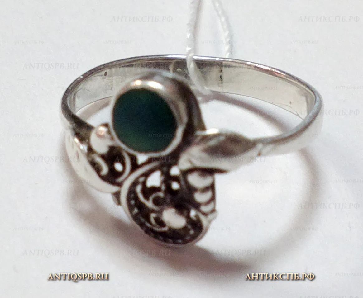 Кольцо серебряное. Вторая пол. ХХ века. СССР. №20100.1